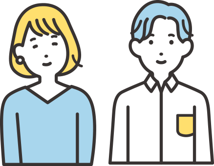 図:男女のイメージ